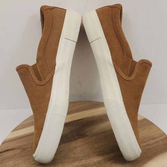 Frye Men's Ludlow Slip-On Sneaker Size 10 Wheat Brown 3480817 - Picture 8 of 11